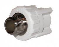 S (М) 40*11/4", муфта PPR с нар.резьбой, Lavita